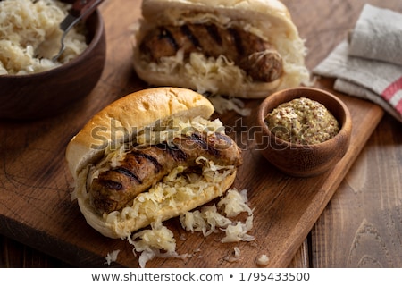 Stock photo: Bratwurst