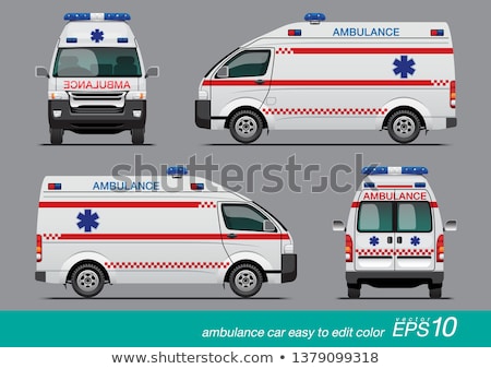 Foto stock: Ambulance Car