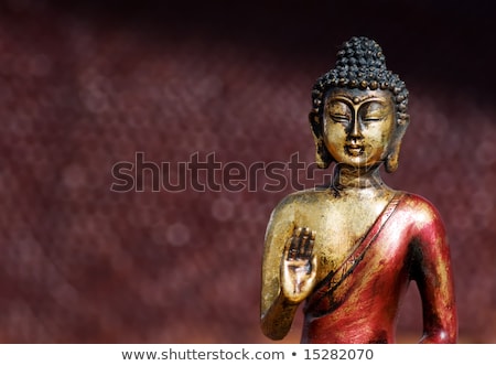 Japanese Zen Buddha Sculpture Closeup Zdjęcia stock © hfng