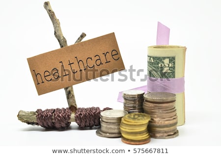 [[stock_photo]]: Money For Medicine On An Isolated