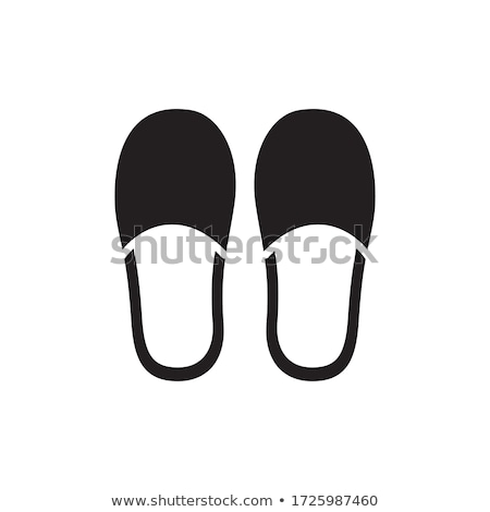 ストックフォト: Vector Icon Slipper