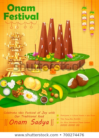 Decorated Onathappan For Onam Celebration ストックフォト © Vectomart