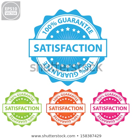 Stok fotoğraf: Customer Satisfaction Pink Vector Button Icon