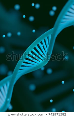 Foto stock: Dna Chain Macroshot