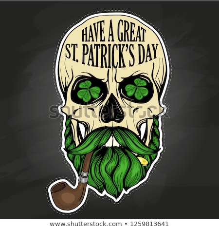 Stockfoto: Lettring For Saint Patricks Day