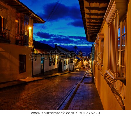 Stock fotó: View Of La Candelaria Bogota