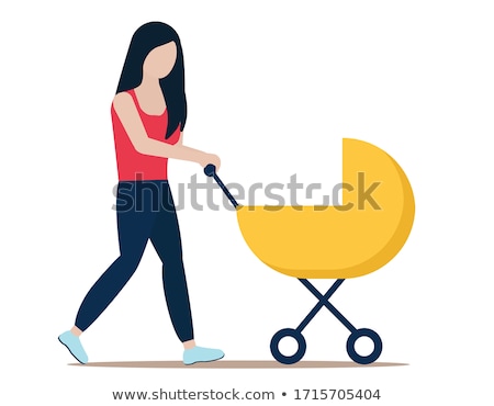 Stock photo: Mother With Pram