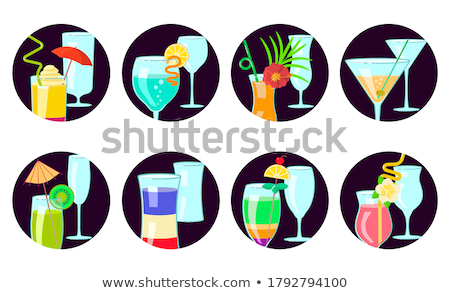 Stock photo: Contemporary Classics Coctail Set