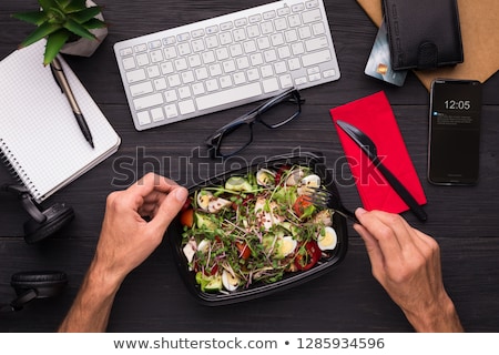 Stock photo: Having A Quick Break