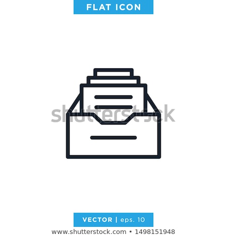 Stockfoto: Archive Icon Design