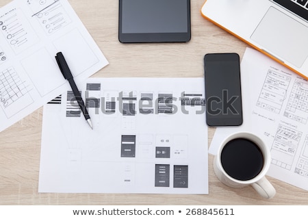 [[stock_photo]]: Mobile Developer At Workplace