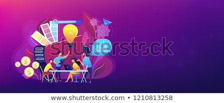 Stockfoto: Analytics Neon Text