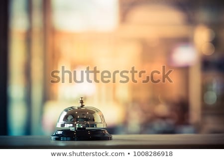 Stock fotó: Ringing Hotel Reception Bell