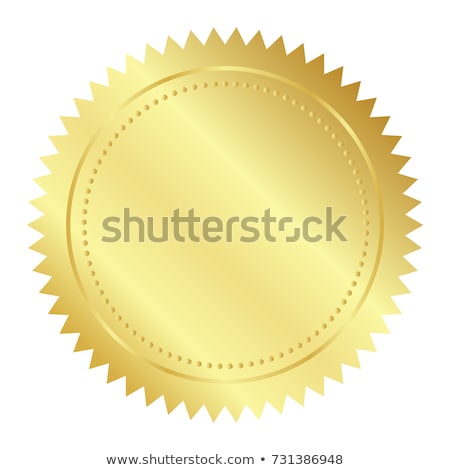 Stock photo: Gold Medallion