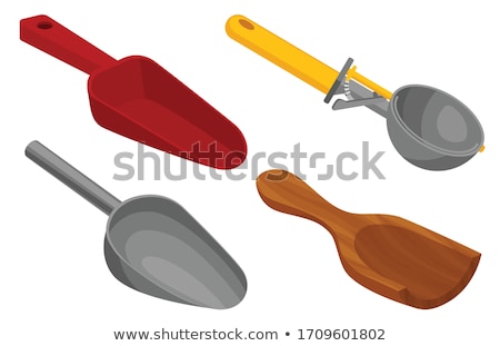 Stock photo: Metal Scoop