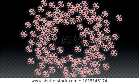 Foto stock: 20 Percentages Discount 3d Red Banner With Star