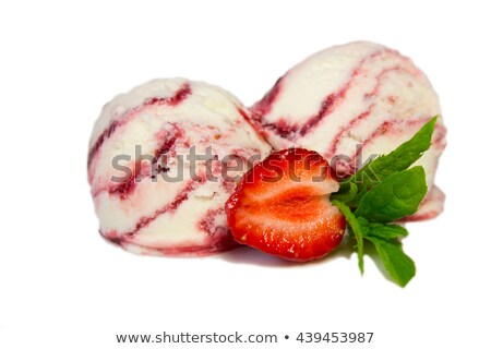 [[stock_photo]]: Glass Bowl Filled With Ice Cream Scoops