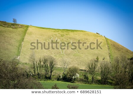 ストックフォト: Cerne Abbas Church Dorset