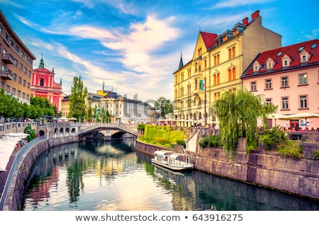 Foto stock: City Of Ljubljana Slovenia