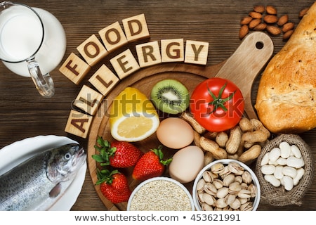 Foto stock: Allergy Food