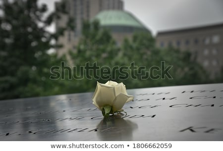 Foto stock: Terrorists And Victims On White Background