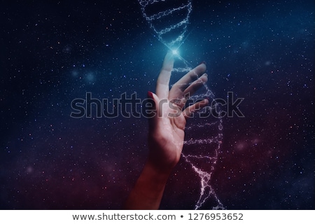 Foto stock: Close Up Of Businessman Showing Virtual Projection