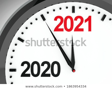 Foto stock: Watch With Changes Red Text On It Face 3d Illustration