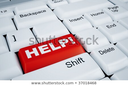 Leadership - Concept On Red Keyboard Button Foto stock © Serp