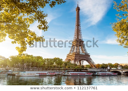 Сток-фото: Skyline Of Paris With Eiffel Tower