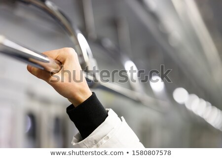 Foto stock: Germs In The Subway