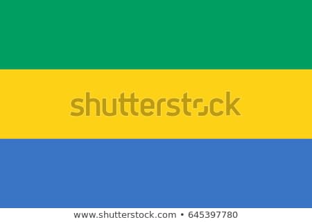 Zdjęcia stock: Gabon Flag