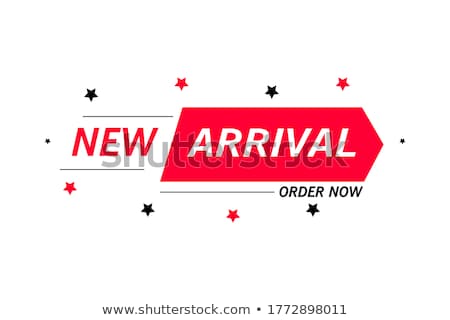 Stok fotoğraf: New Arrival Blue Vector Icon Design