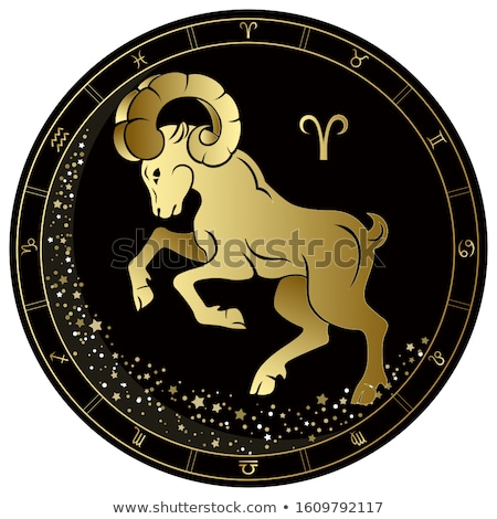 Stockfoto: Ram Aries Zodiac Sign