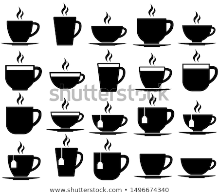 ストックフォト: Cup Of Tea With Teapot