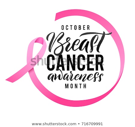 Foto stock: Breast Cancer Awareness Month Poster Design Background