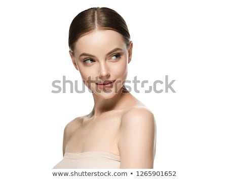 Foto stock: Beautiful Girl Portrait