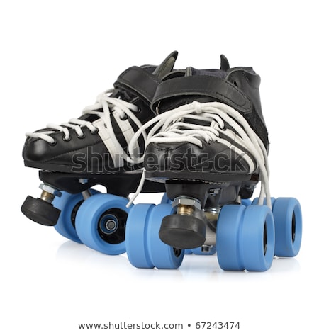 ストックフォト: Roller Derby Skates Isolated