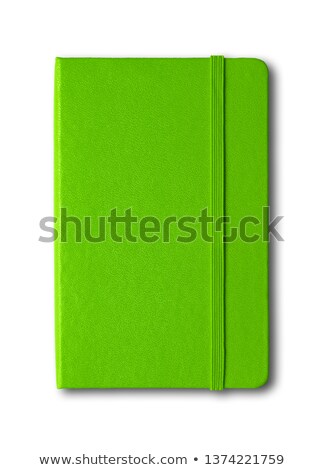 Stock photo: Green Notebook