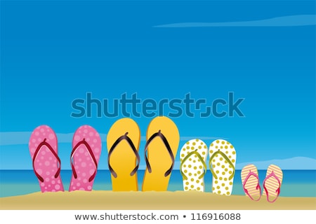 All Family In The Beach Foto stock © elgusser