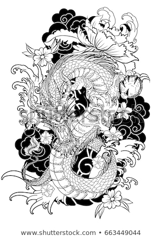Сток-фото: Dragons Tattoos