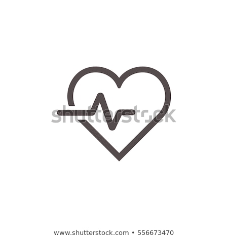 Foto stock: Heart With Pulse
