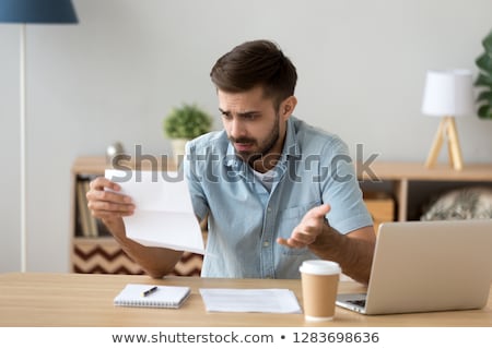 Stock photo: Worrying About Taxes