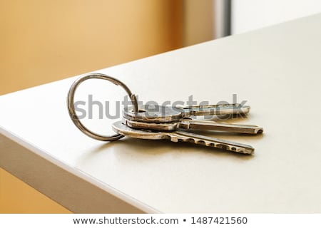 Сток-фото: Key In Safe