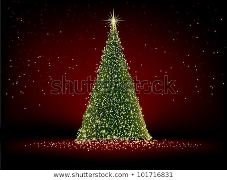 [[stock_photo]]: légante · carte · de · Noël · rouge · Eps · 8