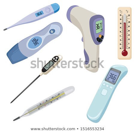 Foto stock: A Measuring Device For Temperature