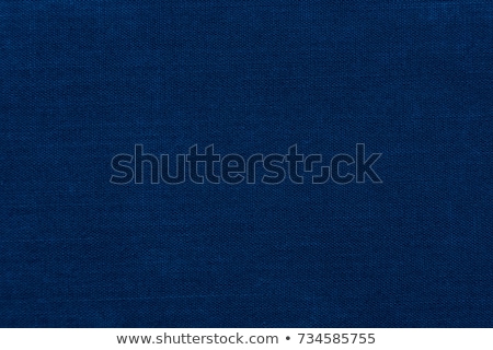 Foto stock: Dark Blue Linen Texture