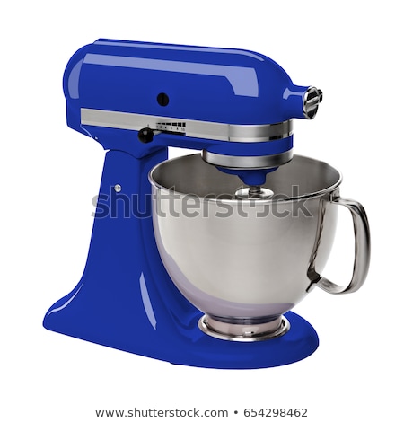 Foto stock: Blue Stand Mixer
