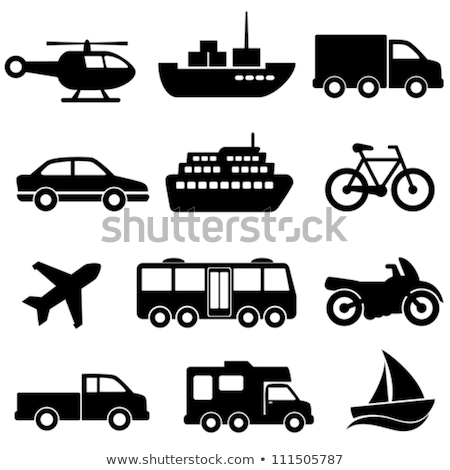 Set Of Transport Icons - Recreation [[stock_photo]] © SoleilC