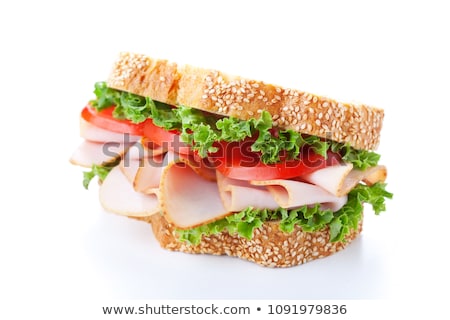Sanduíche de presunto Foto stock © mpessaris