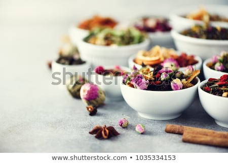 Foto stock: Rosebud Tea